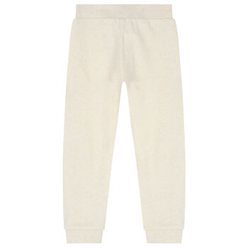 Boys Ivory Logo Joggers
